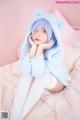 Coser@神楽坂真冬 Vol.005: 蕾姆 Milk by blue (150 photos) P112 No.7fe3c8