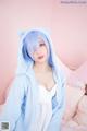 Coser@神楽坂真冬 Vol.005: 蕾姆 Milk by blue (150 photos) P115 No.62b3ce