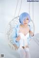 Coser@神楽坂真冬 Vol.005: 蕾姆 Milk by blue (150 photos) P31 No.5cc39a