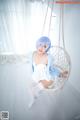 Coser@神楽坂真冬 Vol.005: 蕾姆 Milk by blue (150 photos) P45 No.8ce7b9