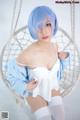 Coser@神楽坂真冬 Vol.005: 蕾姆 Milk by blue (150 photos) P37 No.8bf720