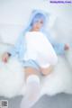 Coser@神楽坂真冬 Vol.005: 蕾姆 Milk by blue (150 photos) P8 No.f6f8b0