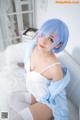 Coser@神楽坂真冬 Vol.005: 蕾姆 Milk by blue (150 photos) P86 No.7fcd2e